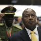Uganda's President Yoweri Museveni arrives to attend the Africa Union Peace and Security Council Summit on Terrorism at the Kenyatta International Convention Centre in Nairobi, September 2, 2014. REUTERS/Noor Khamis