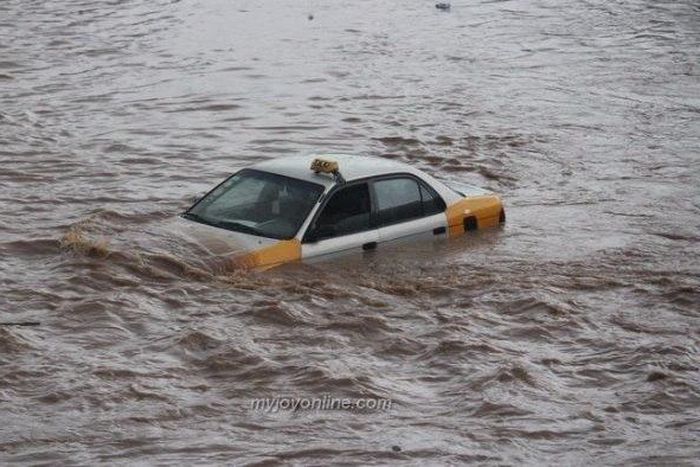 Flood is threatening to sink Ghana