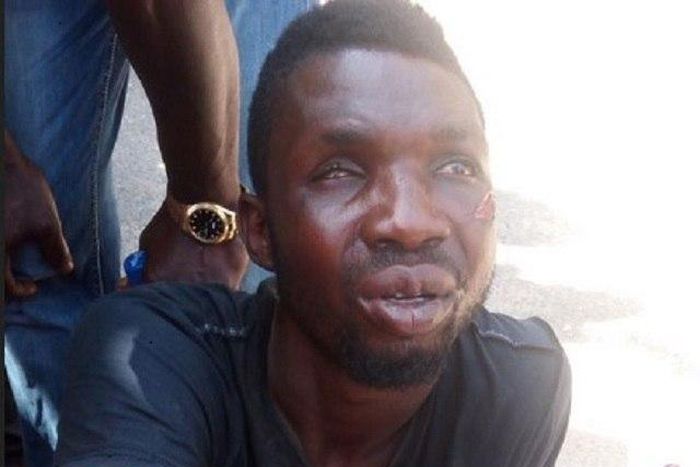 The suspect, Muyideen Ibrahim