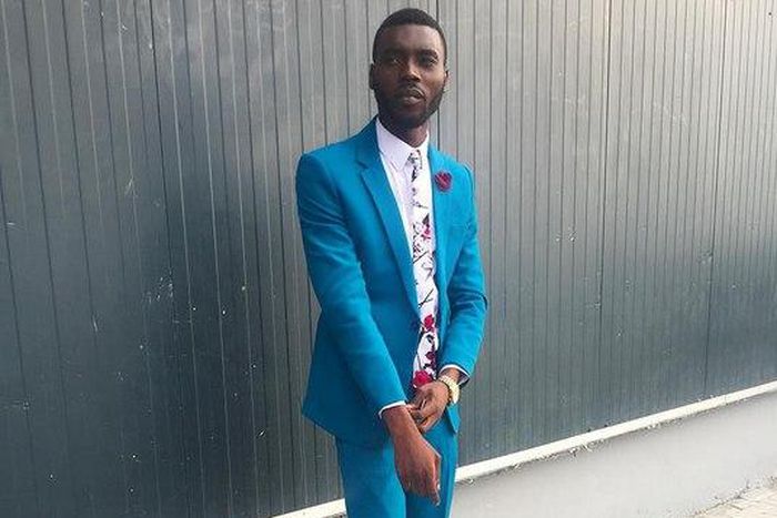 Temitayo Nathan looking dapper