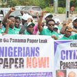 PROTEST BY THE CITIZENS TASK FORCE ON PANAMA PAPER LEAK IN ABUJA