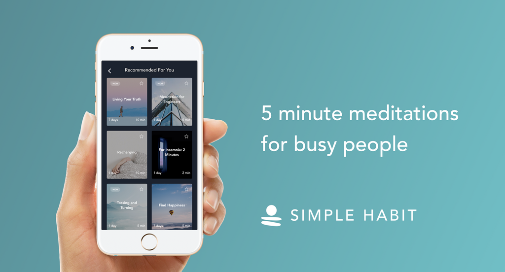 The Simple Habit meditation app