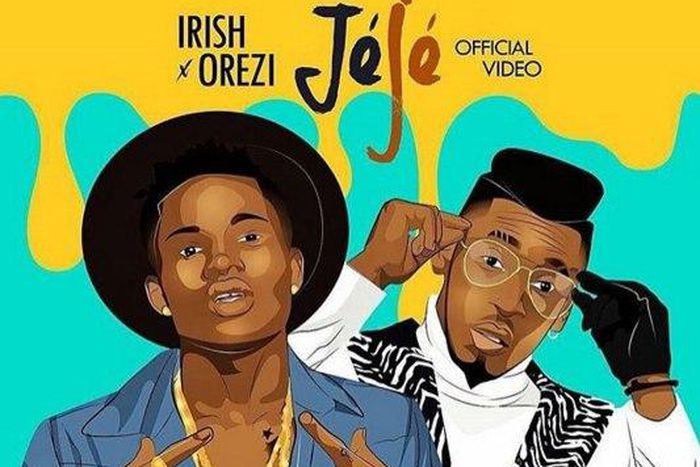 Irish - 'Jeje' ft Orezi art cover