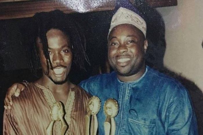 Daddy Showkey & Dele Momodu. Back in the days