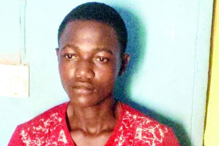 The suspect, Akeem Popoola