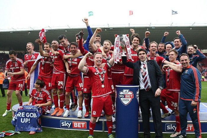 Middlesbrough players