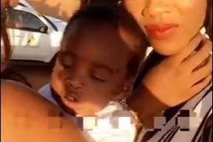 Tiwa Savage & son enjoy Dubai desert safari
