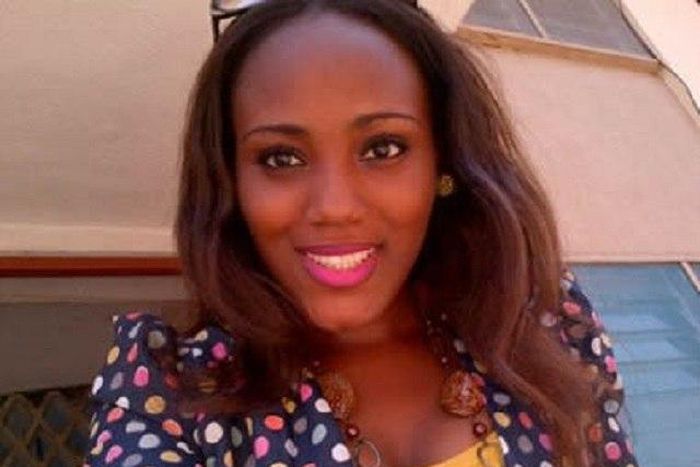 The kidnapped Justina Anochie