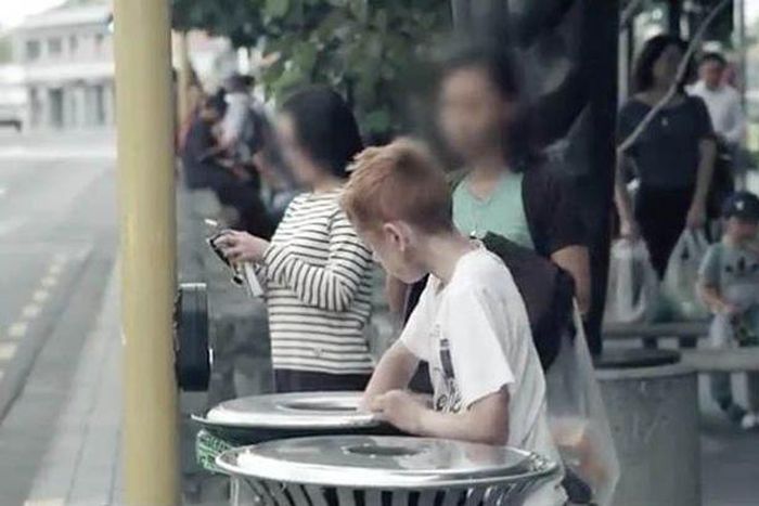 This video shows why you should never ignore a 'homeless' child