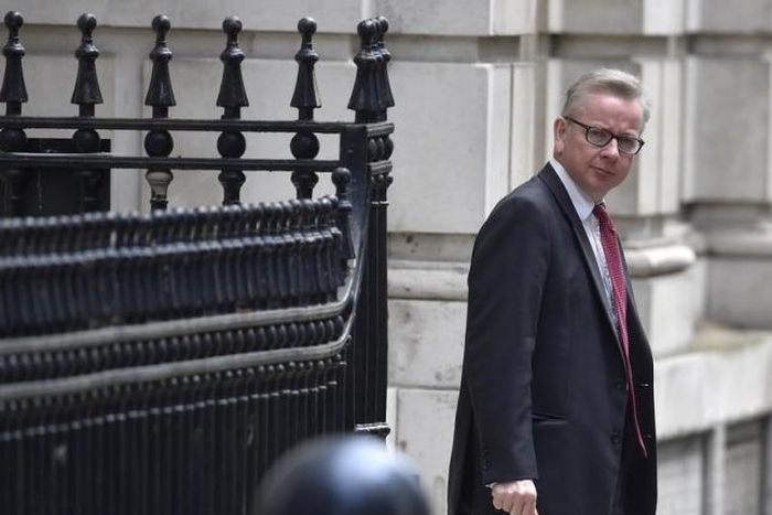 Britain's Gove to run for PM, says Johnson not up to job