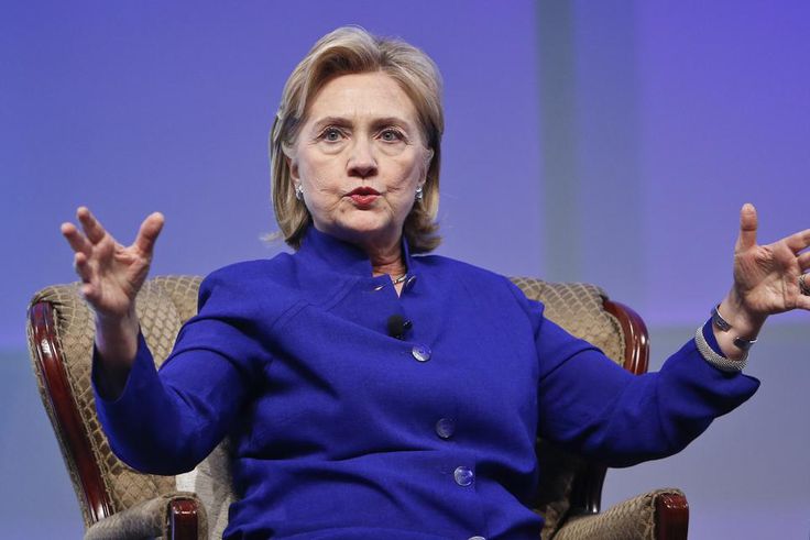 US former Secretary of State, Hillary Clinton