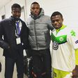 Moses Simon and Victor Osimhen