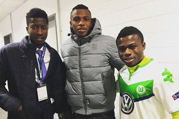 Moses Simon and Victor Osimhen