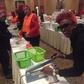 Waje helps give out free meals in South Africa