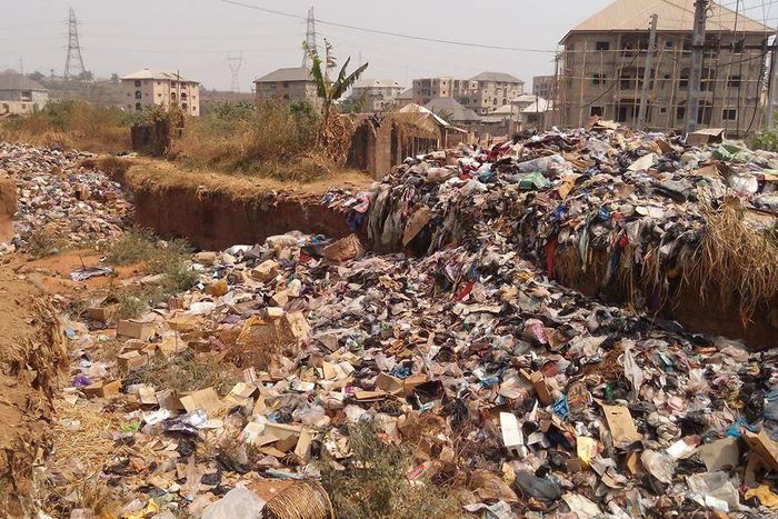 Erosion ravaged area in Onitsha (Photo used for illustrative purposes only)