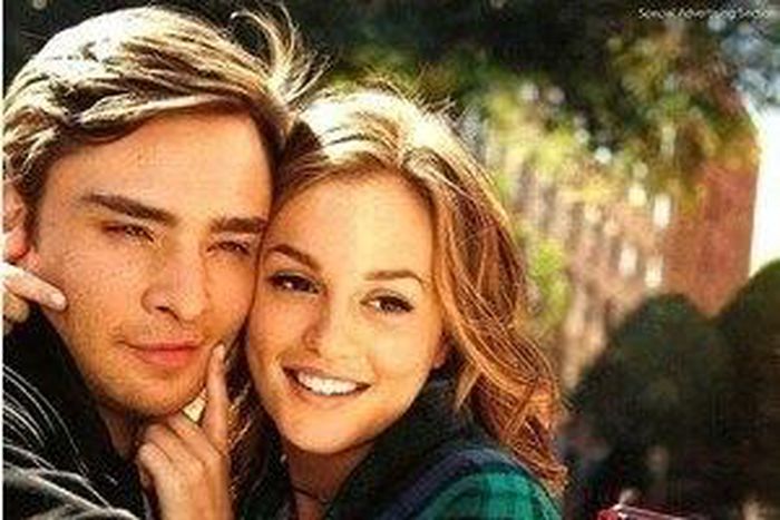 Blair and Chuck in "Gossip Girls"