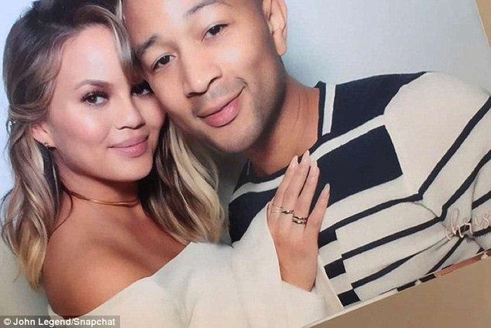 John Legend and his wife, Chrissy Teigen