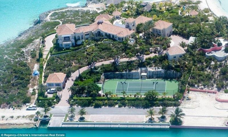Prince's Caribbean mansion