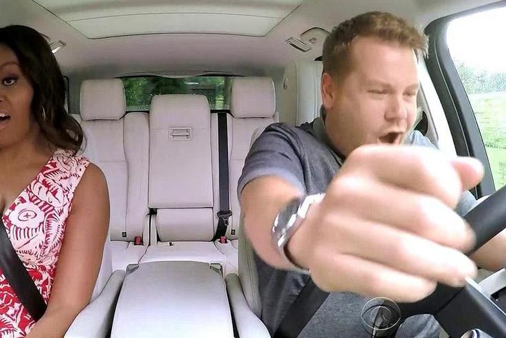 Michelle Obama joins James Corden on a new episode of Carpool Karaoke.