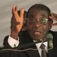 Zimbabwe President Robert Mugabe addresses a memorial service for retired general Solomon Mujuru at Ruzambo Farm in the Beatrice area, about 65 km (40 miles) south of the capital Harare, May 5, 2012. REUTERS/Philimon Bulawayo