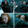 The emotional Sansa and Jon Snow reunion