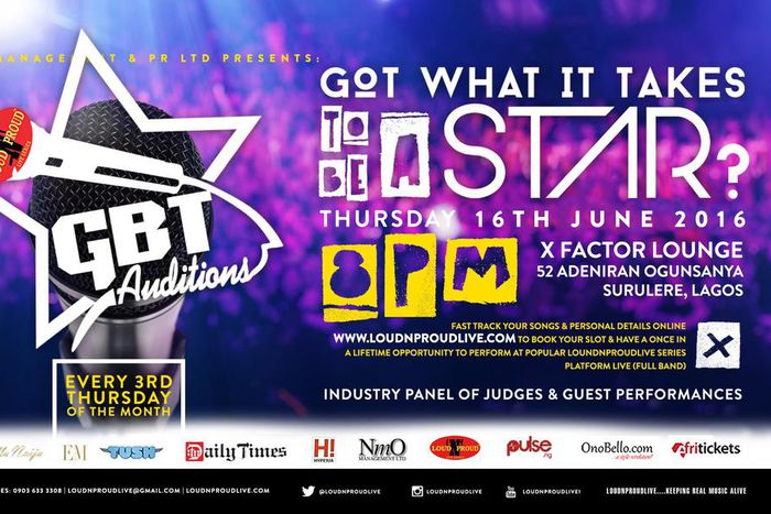 GBT Auditions June Edition