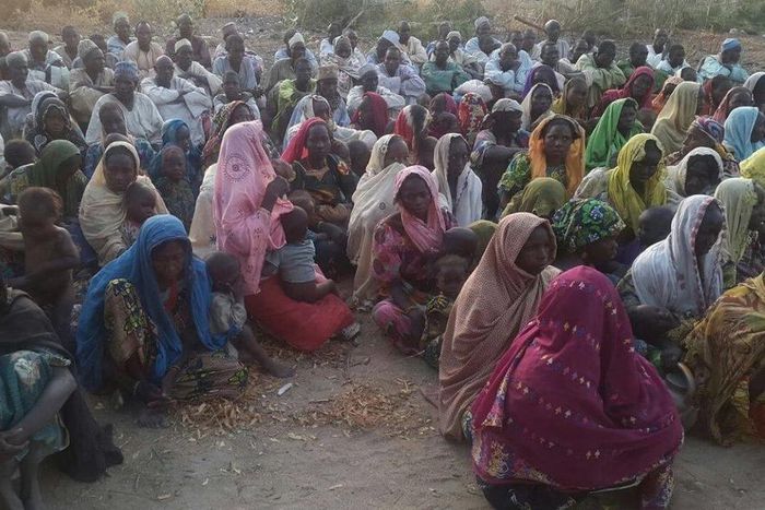 Persons rescued from Boko Haram