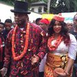 Joseph Yobo and wife, Adaeze