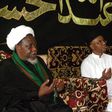 A picture of Shiite Muslim leader, Sheikh Ibraheem Zakzaky and Kaduna state Governor- Nasir El-Rufai 