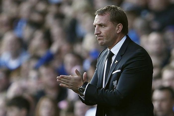 Football - Everton v Liverpool - Barclays Premier League - Goodison Park - 4/10/15 Liverpool manager Brendan Rodgers