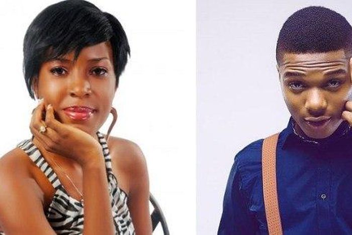 Linda Ikeji & Wizkid