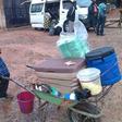 Accounting graduate hawking food
