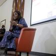 Nigeria's Finance Minister Kemi Adeosun speaks at a news conference in Lagos, Nigeria, April 9, 2016.