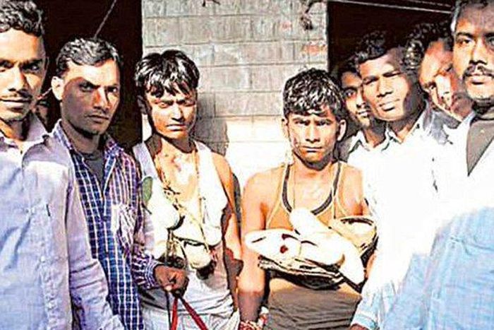 Groom and cousin beaten up by bride and relatives after turning up drunk during their wedding