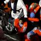 A migrant child smiles as he waits to be transferred from the Migrant Offshore Aid Station (MOAS) ship MV Phoenix to the Norwegian ship Siem Pilot off the coast of Libya August 6, 2015.