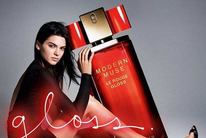 Kendall Jenner for Estee Lauder 'Modern Muse Le Rouge Gloss' ad