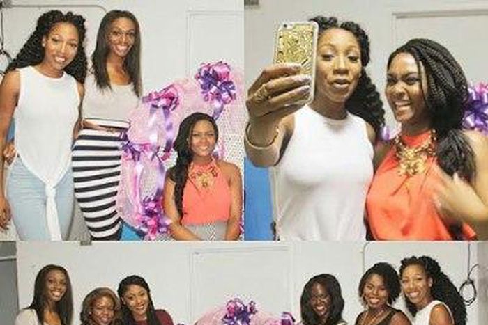 Osas Ighodaro and friends