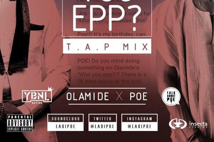 Poe 'Who-You-Epp'_T.A.P remix cover art