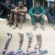 Some suspected armed robbbers(This picture is for illustrative purposes).