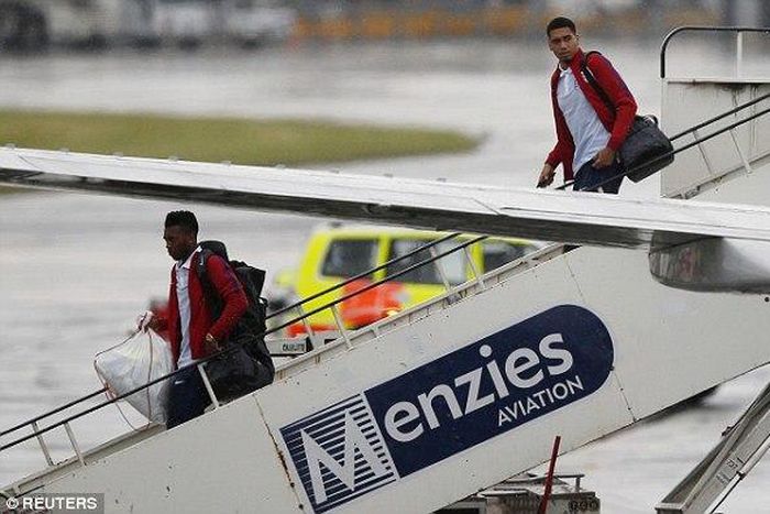Daniel Sturridge and Chris Smalling