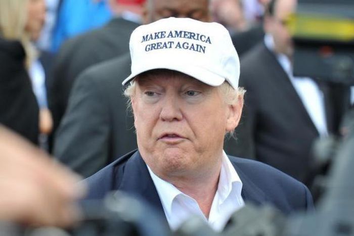 An activist campaign seeks to shame U.S. companies over Trump