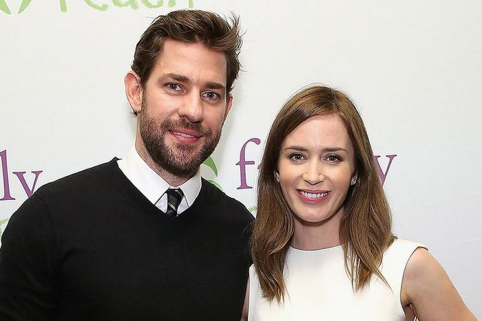 John Krasinski and Emily Blunt