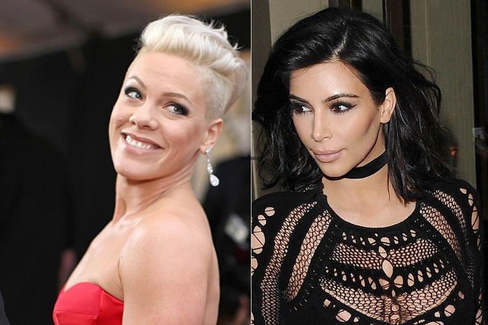 Pink vs Kim Kardashian