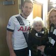 Harry Kane and Tottenham's oldest season ticket holder, Irene