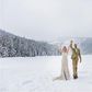 Couple marry in snow in Colorado