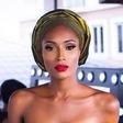 Model wears small gele