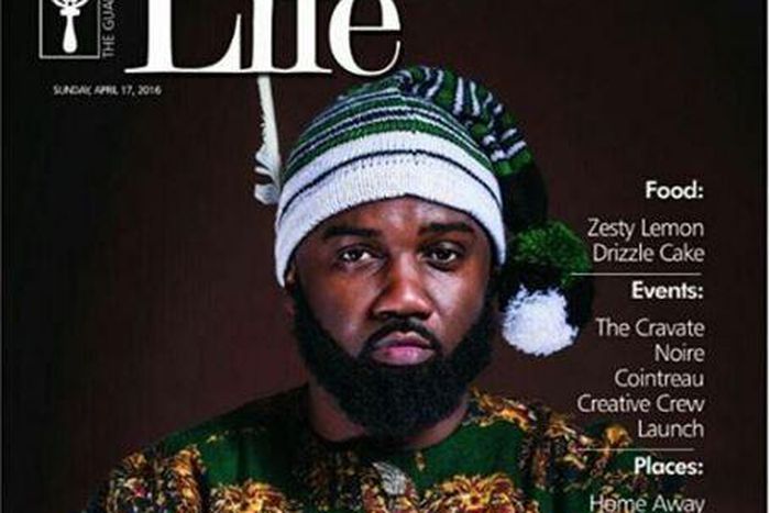 Noble Igwe on the cover of Guardian Life magazine