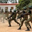 A group of Nigerian soldiers