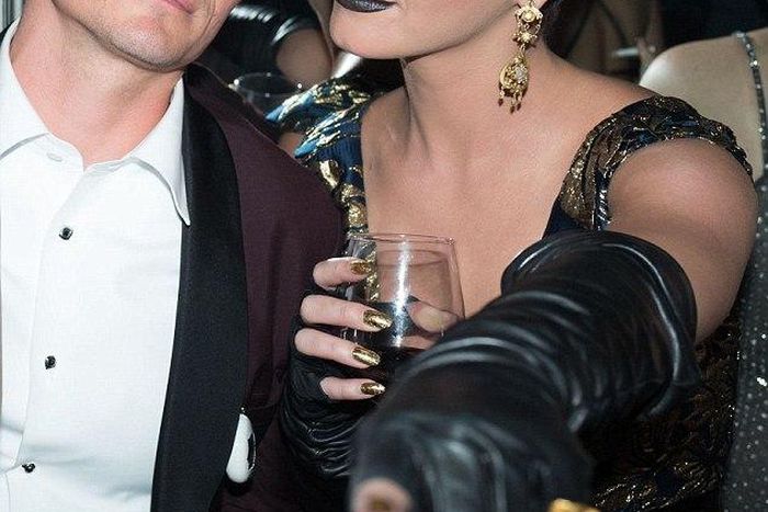 Orlando Bloom and Katy Perry at 2016 Met Gala