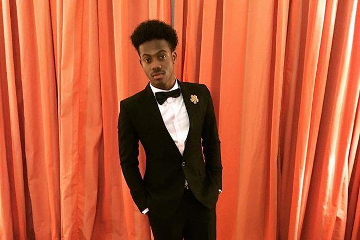 Korede Bello looking dapper